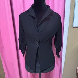 Elegant Black Women's Top